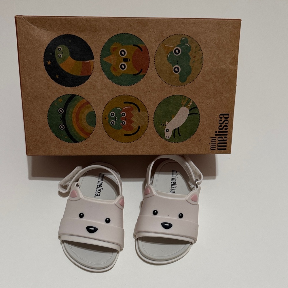 Mini Melissa Kids' bear Animal Sandals